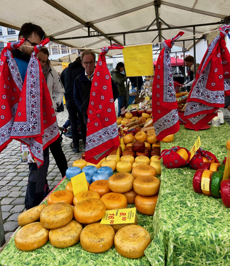 Marché fromages - Gouda Pays-Bas
