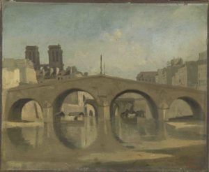 Beauvais-musee-de-loise-MUDO-Paris-le-vieux-pont-Saint-Michel-Camille-corot