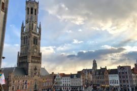 Befroi de Bruges Belgique - sur le Markt