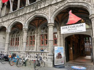 Historium de Bruges Belgique - façade