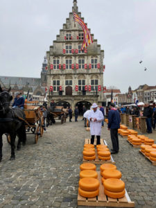 Marché aux fromages Gouda Pays-Bas
