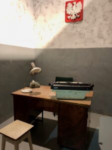 Pologne Gdansk ECS musee Solidarnosc bureau interrogatoire services secrets