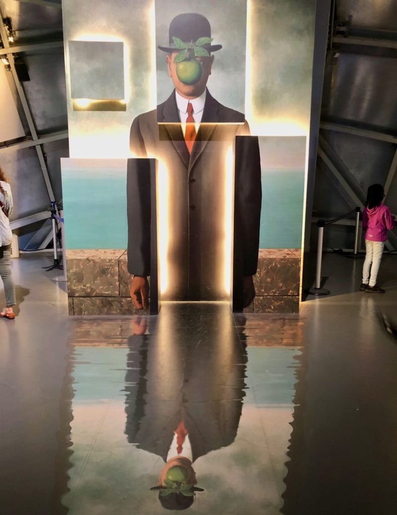 Bruxelles Atomium expo Magritte