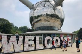 Bruxelles Atomium welcome-entree
