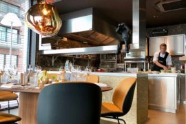Ostende Restaurant Storm tables ostendaises