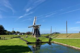 Pays-Bas Enkhuizen Zuiderzeemuseum moulin