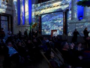 Bruxelles Plaisirs d'hiver Van Gogh spectacle