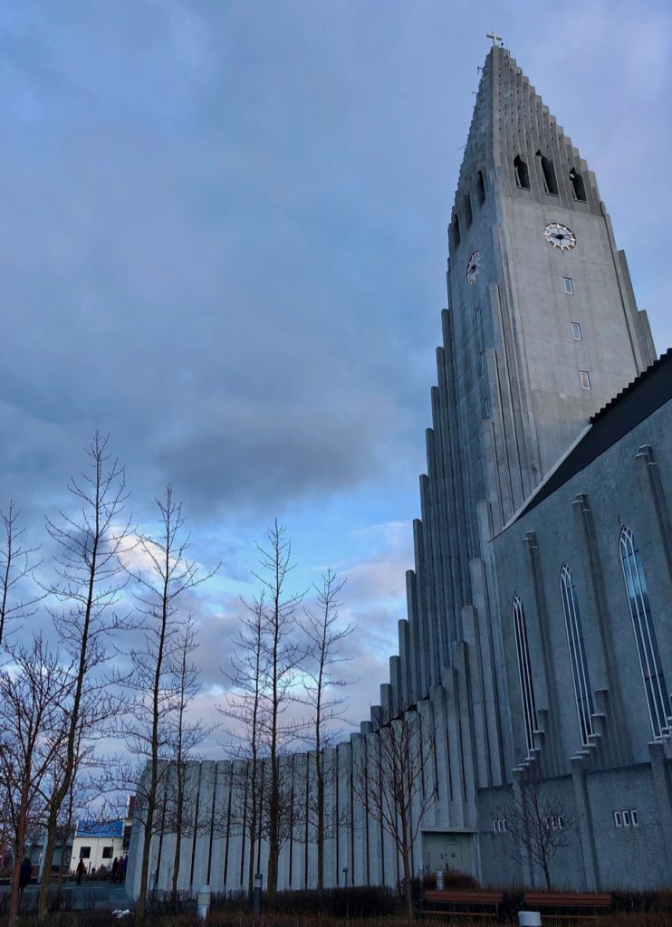 Islande Reykjavik église Hallgrimskirkja