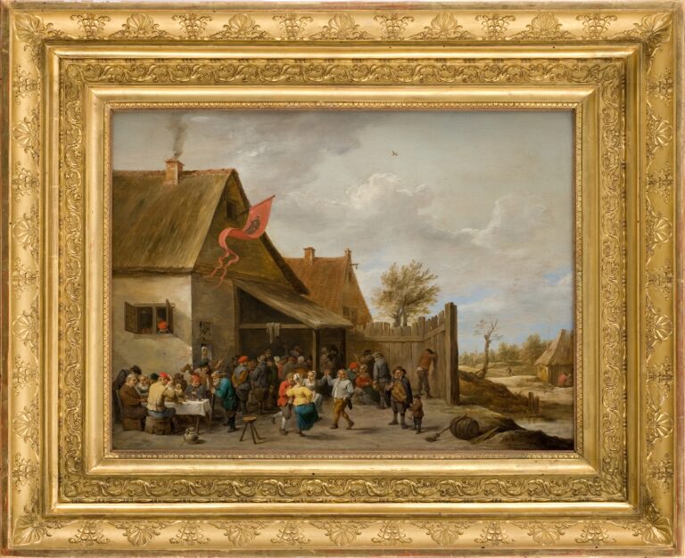 Montpellier musée Fabre David Teniers le Jeune Kermesse de la saint