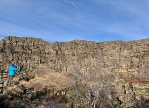 Islande cercle or Pingvellir faille