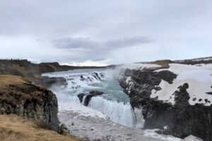 islande cercle or gullfoss ravin