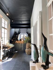 Malines restaurant boutique Stassart couloir