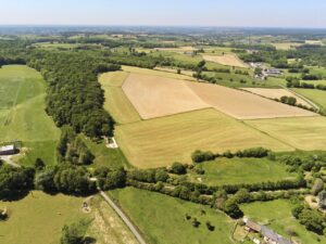 bocage Avesnois vu au drone