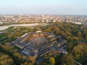 La Citadelle de Lille vue au drone