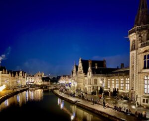 Gand-plan-lumiere-Korenlei-et-Graslei