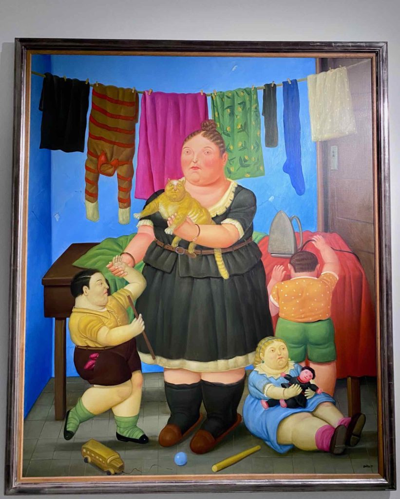 Fernando-Botero-La-Veuve-1997-collection-mprivee-expo-BAM-Mons