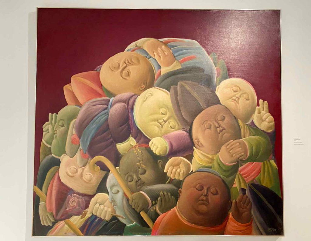 Fernando-Botero-Les-Eveques-morts-1965-Pinakothek-der-Moderne-Munich-expo-BAM-Mons