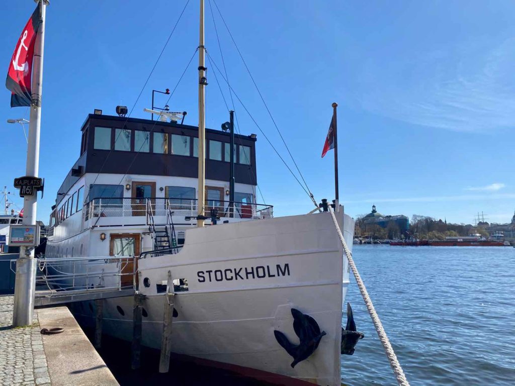 Stockholm-bateau