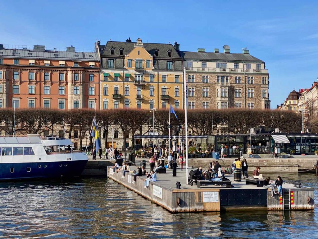 Stockholm-ponton