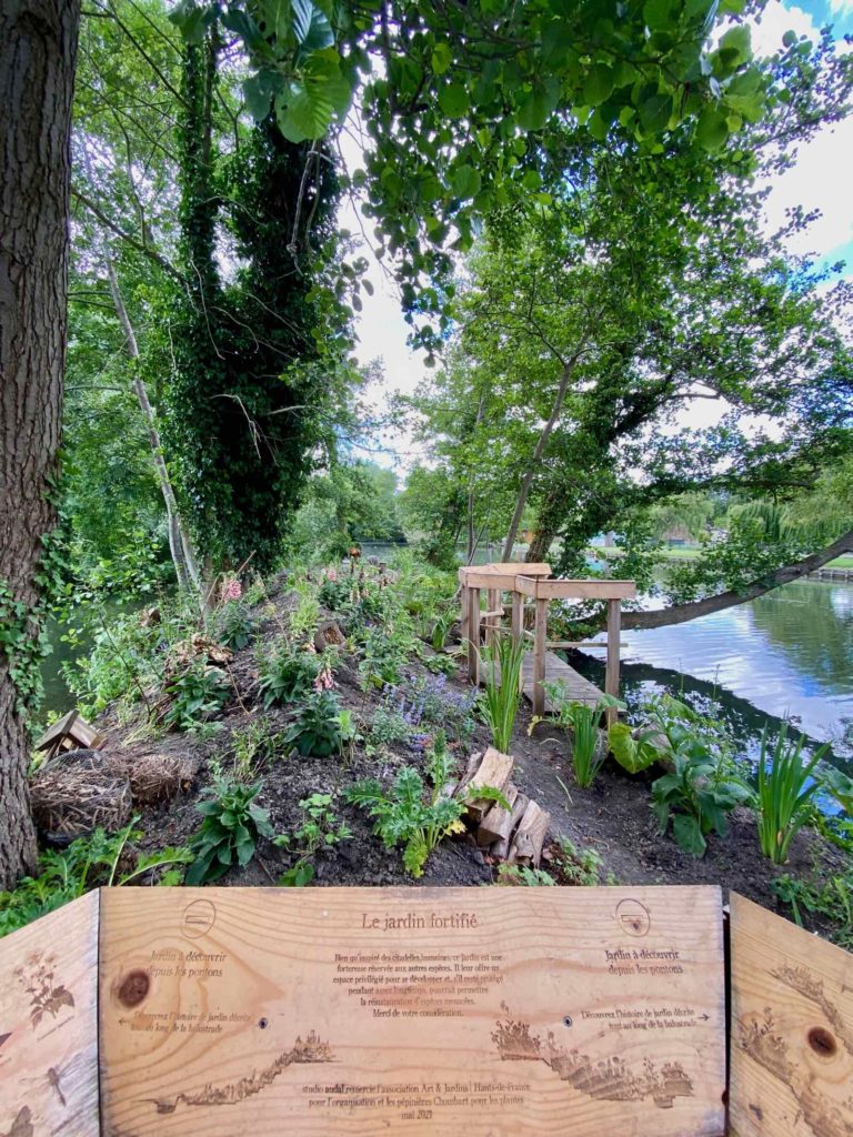 Amiens hortillonnages Festival international de jardins Le Jardin Fortifie Studio Audal