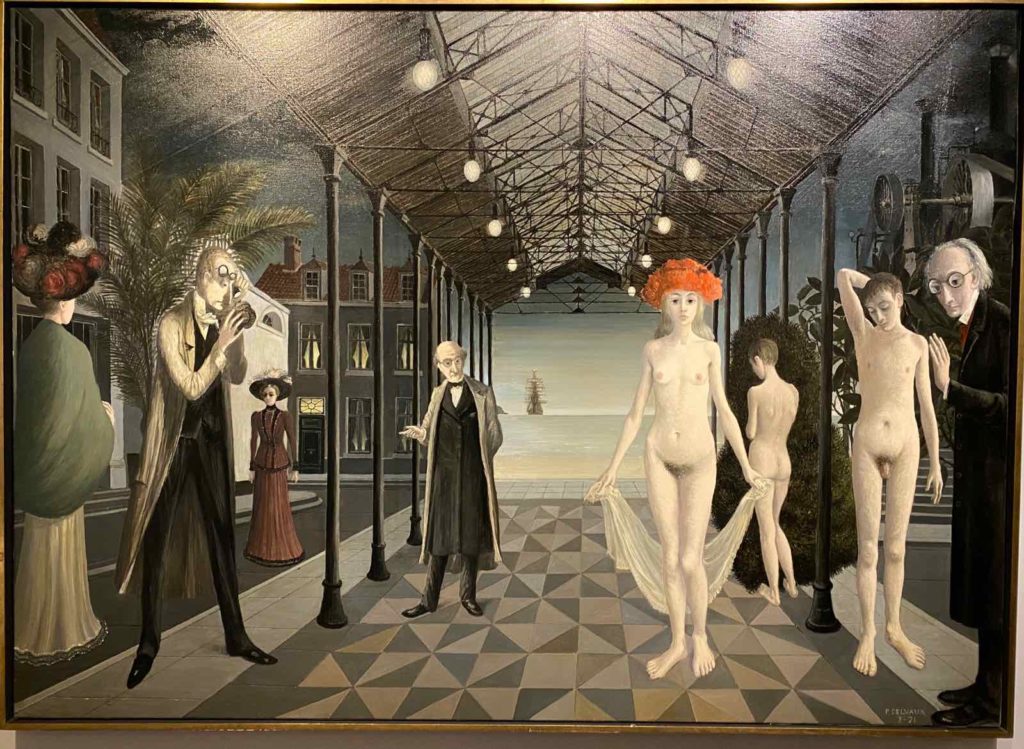 Saint-Idesbald-musee-Paul-Delvaux-Hommage-a-Jules-Verne