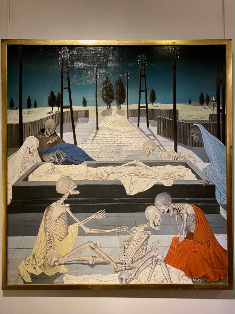 Saint-Idesbald-musee-Paul-Delvaux-La-Mise-au-tombeau