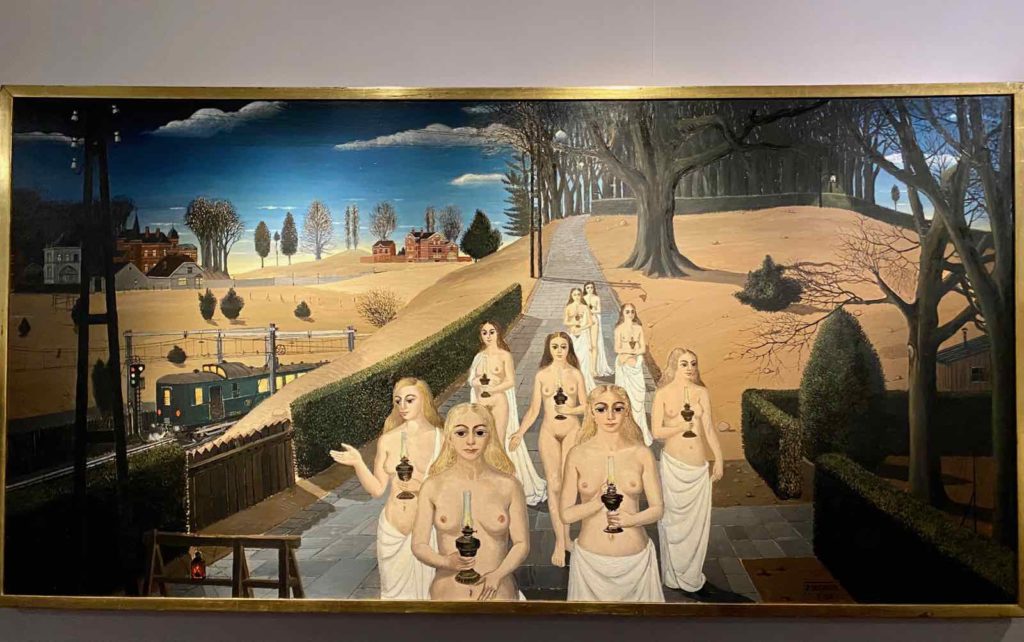 Saint-Idesbald-musee-Paul-Delvaux-Le-Cortege