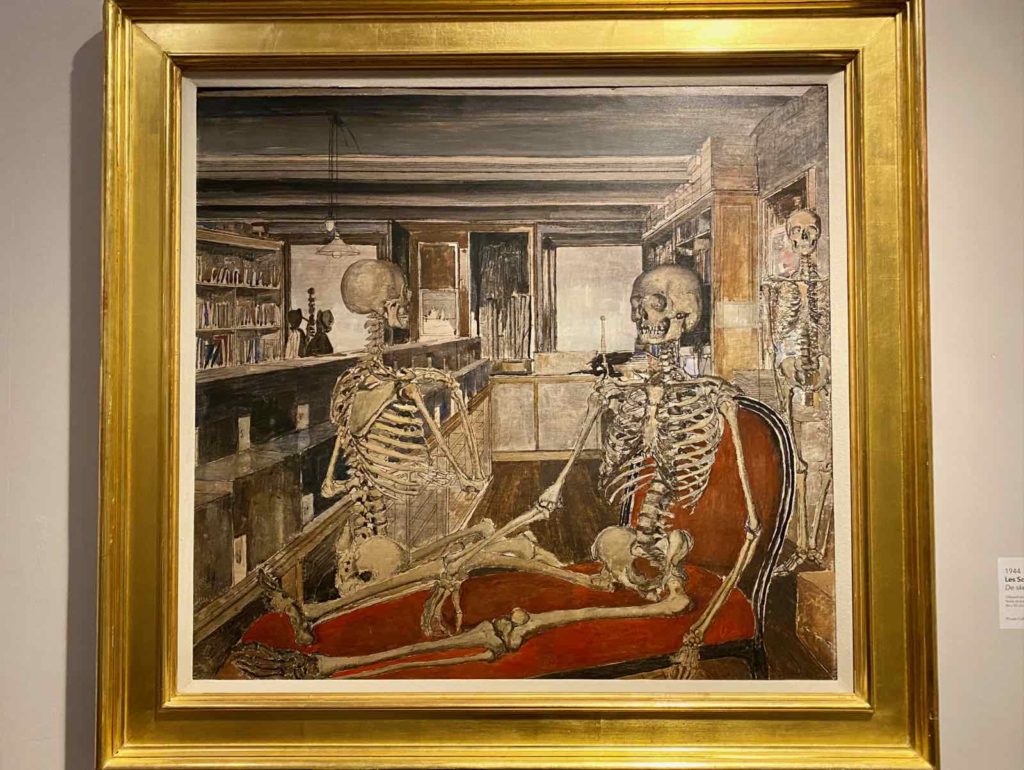 Saint-Idesbald-musee-Paul-Delvaux-Les-Squelettes