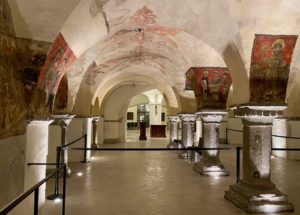 Gand-cathedrale-saint-bavon-crypte-peintures