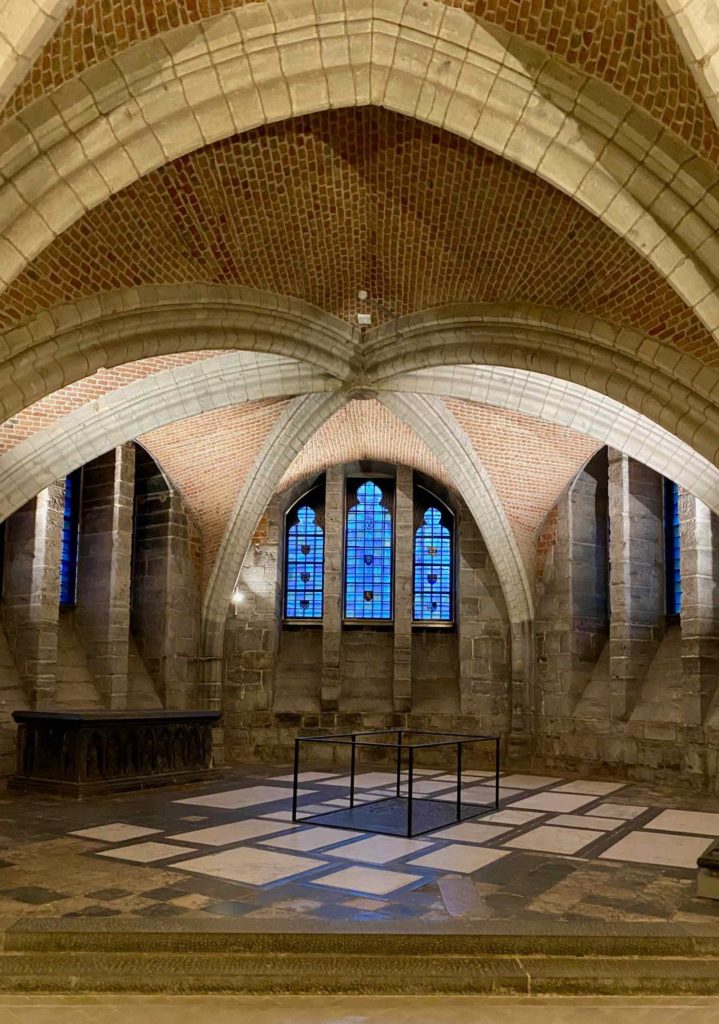 Gand-cathedrale-saint-bavon-crypte-voutes