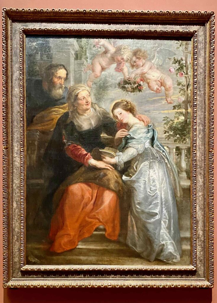L'Éducation de Marie, 1630-1635, Pierre Paul Rubens et son atelier