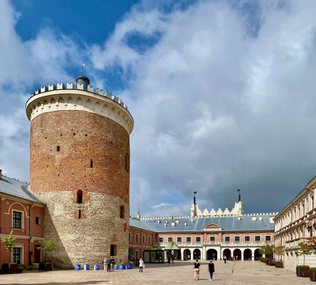 Lublin-en-Pologne-donjon-chateau-royal