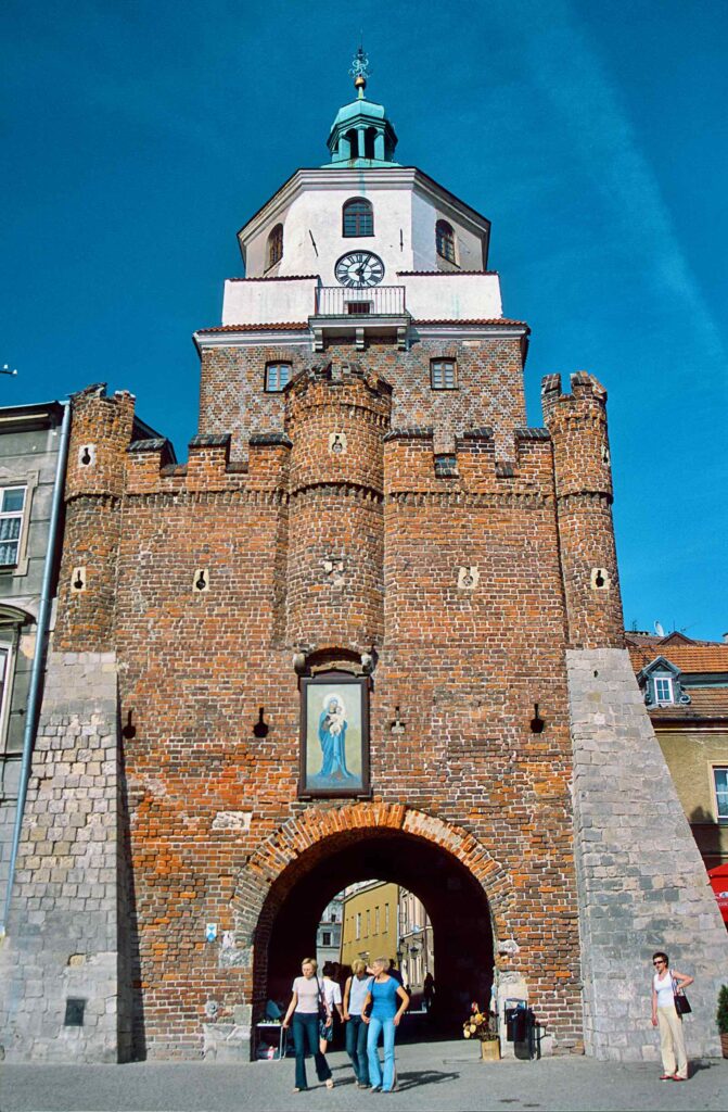 Lublin-en-Pologne-porte-Cracovie