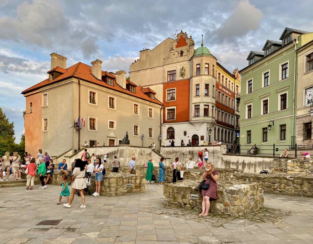 Lublin-en-Pologne-square-vieille-ville