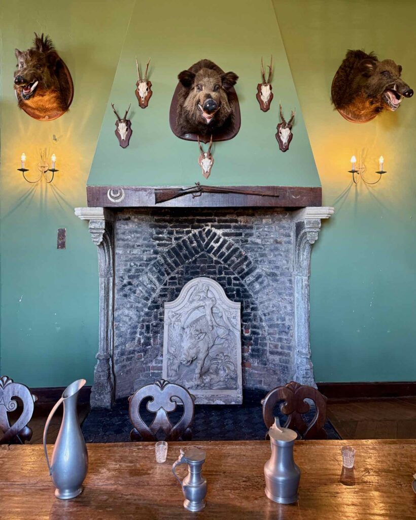 Chateaux-en-Wallonie-Lavaux-Sainte-Anne-trois-tetes-sangliers