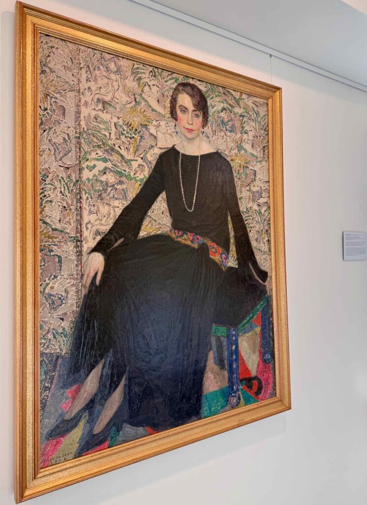 Portrait de Madame Van Hecke, 1922, Leon De Smet
