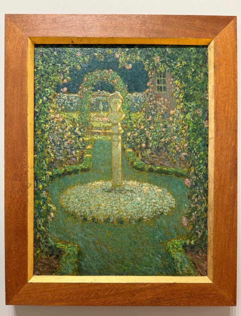 Beauvais MUDO Jardin au clair de lune, Henri Le Sidaner, vers 1909-1910, huile sur toile