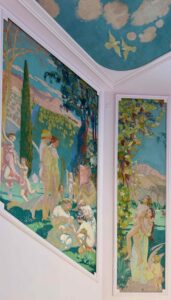 Beauvais MUDO L'Âge d'or, ensemble décoratif pour l'hôtel particulier du prince de Wagram, Maurice Denis, 1910-1912, huile sur toile