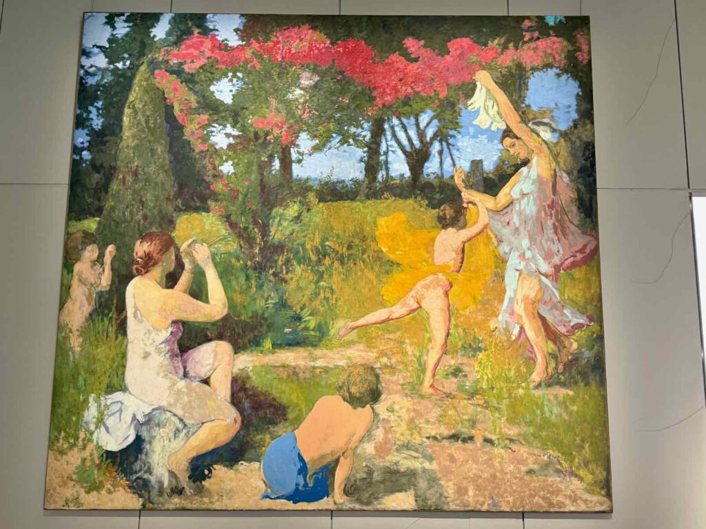 Beauvais MUDO La Danse, dit Le Repos de Diane, François-Xavier Roussel, 1937, huile sur toile