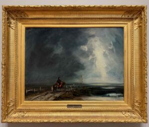 Beauvais MUDO Le Retour du Grognard, Paul Huet, 1821, huile sur toile