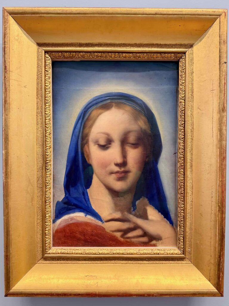 Beauvais-MUDO-Vierge-en-buste-Ingres-vers-1850