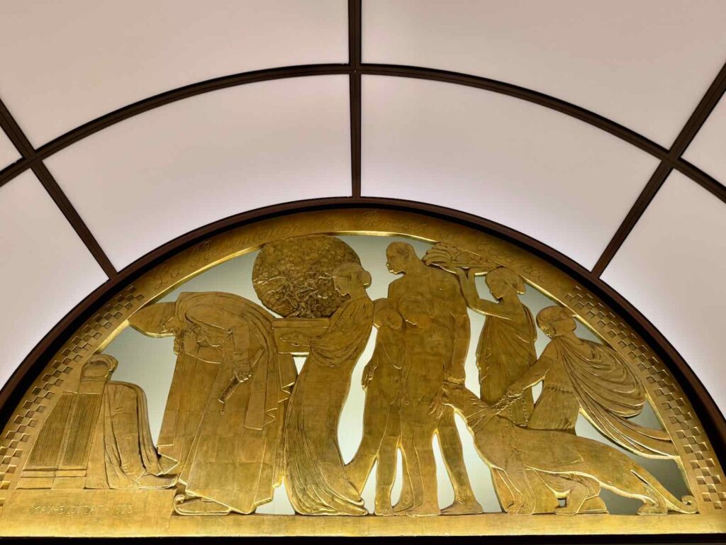 La Présentation des remises de Créance, Max Blondat 1925