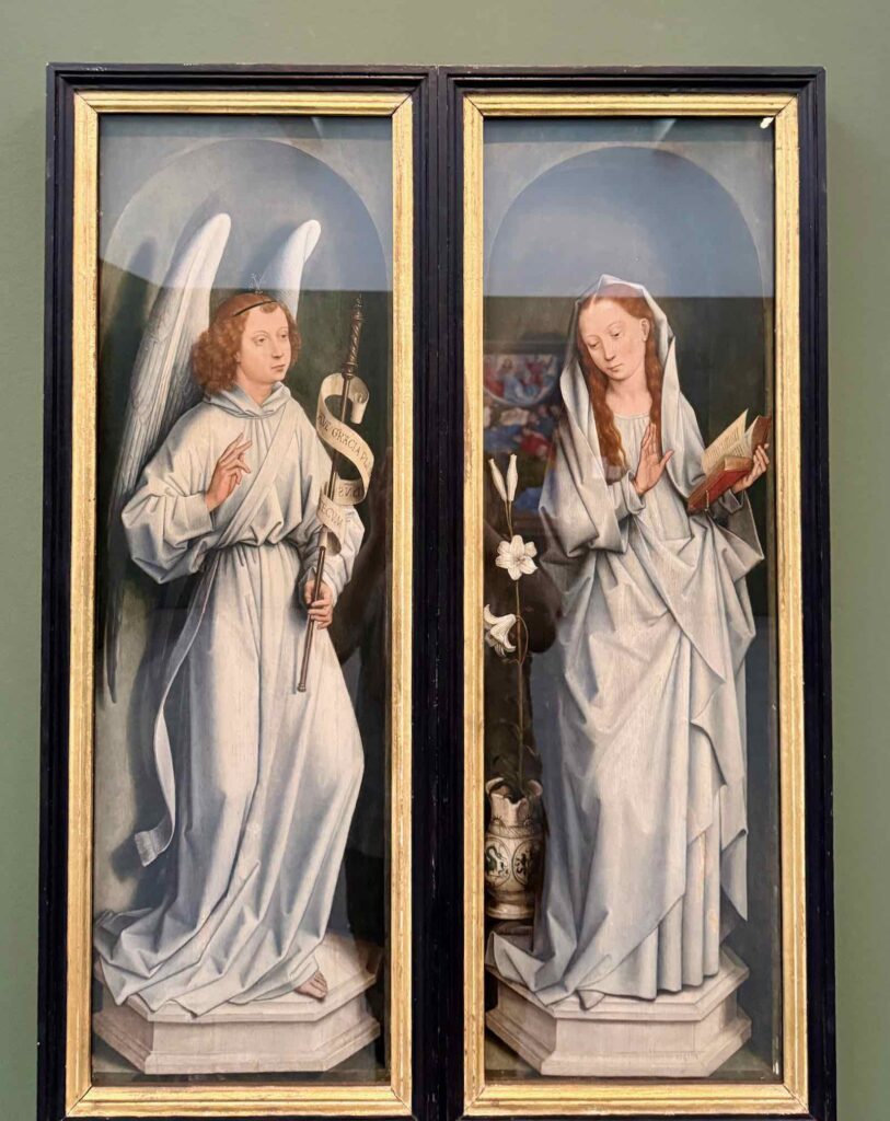 Annonciation, Hans Memling, 1467