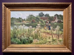 La Lys à Astene, Émile Claus, vers 1885