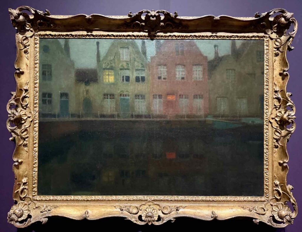 Le Quai, Henri Eugène Le Sidaner, 1898