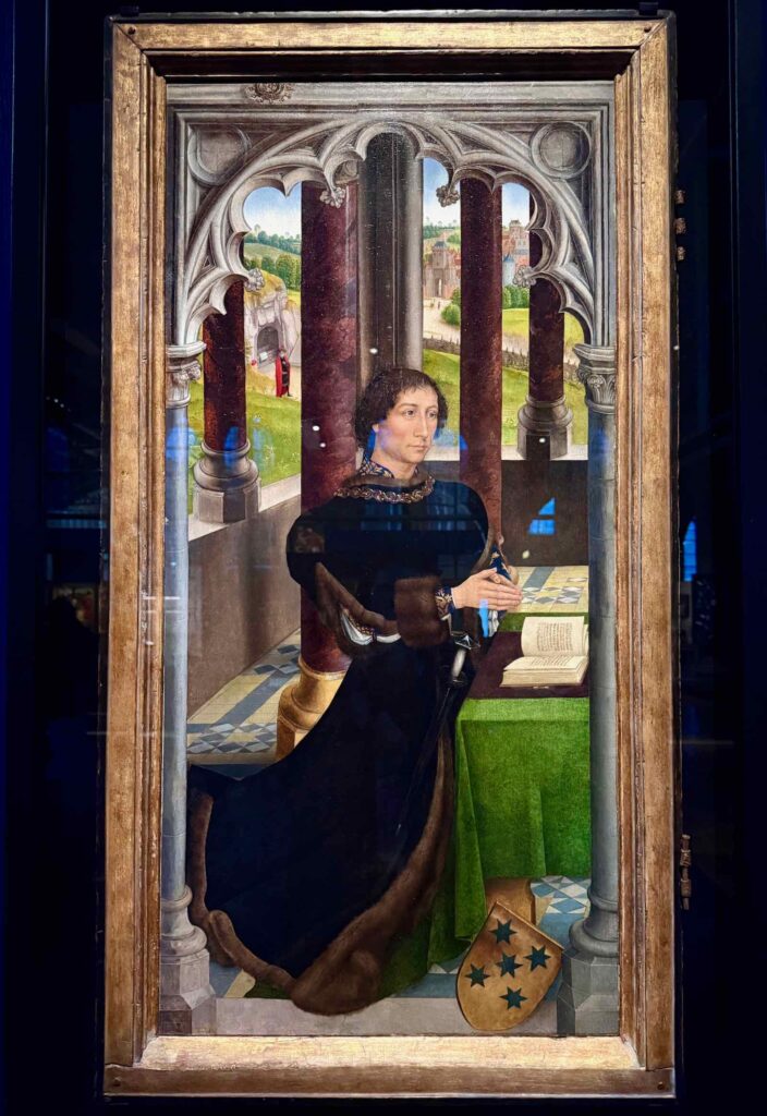 Portrait d'un membre de la famille De Rojas, Hans Memling