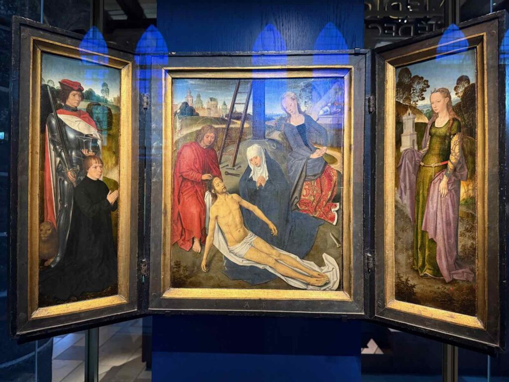 Triptyque La Lamentation du Christ, Hans Memling