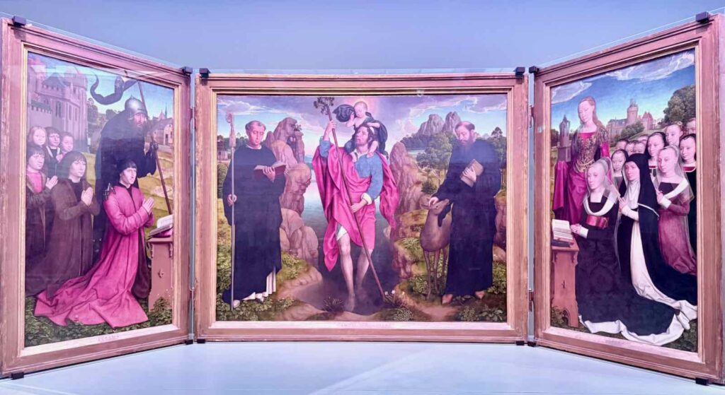 Triptyque Moreel, Hans Memling, 1484