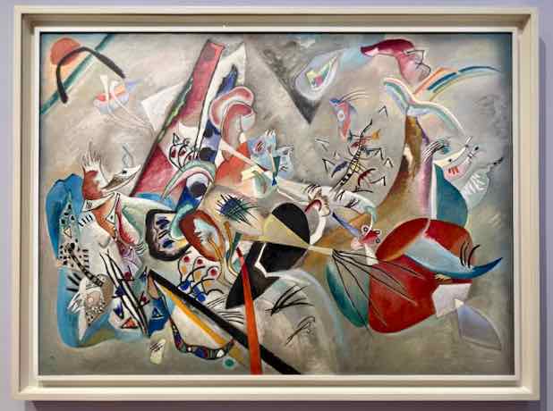 Vassily Kandinsky, Dans le gris, 1919