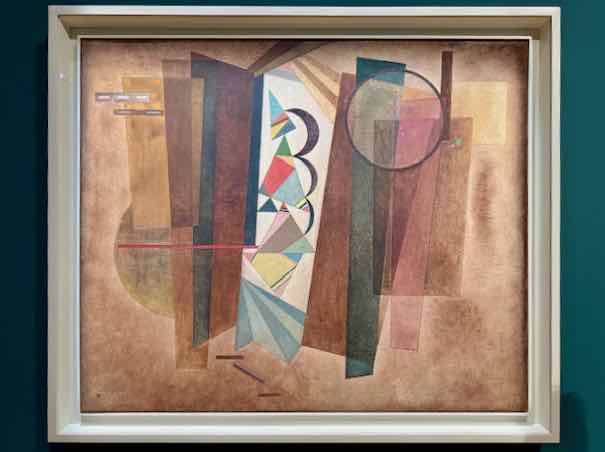 Vassily Kandinsky, Développement en brun, 1933